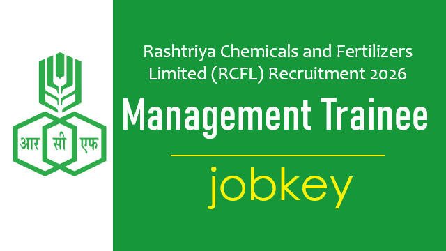 RCFL Management Trainee Online Form 2026-jobkey